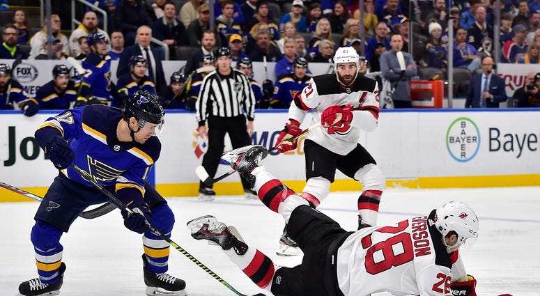 Blues vs. Devils