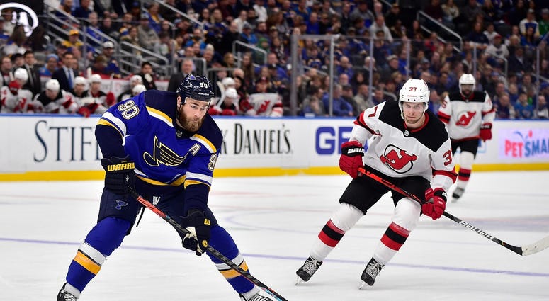 Blues vs. Devils