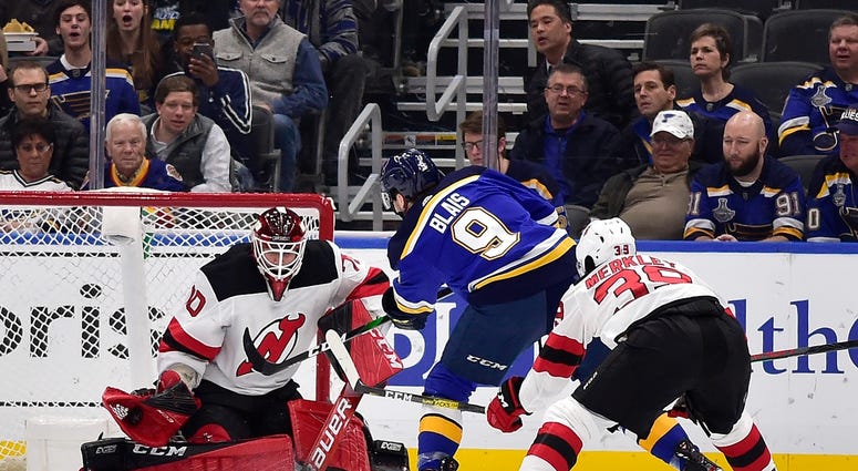 Blues vs. Devils