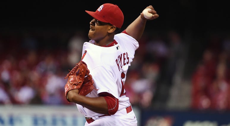 St. Louis Cardinals starting pitcher Alex Reyes St. Louis Cardinals starting pitcher Alex Reyes