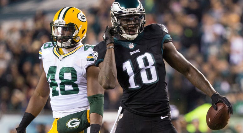 Philadelphia Eagles wide receiver Dorial Green-Beckham Philadelphia Eagles wide receiver Dorial Green-Beckham