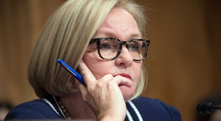 Senator Claire McCaskill, D-Missouri Senator Claire McCaskill, D-Missouri