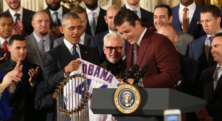 Cubs and President Obama