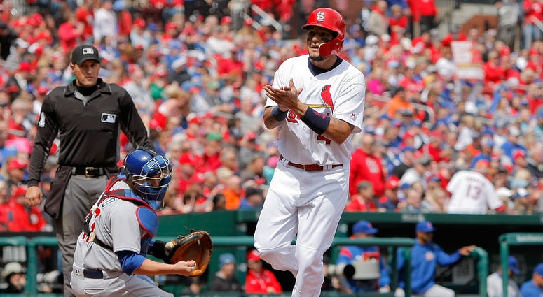 St. Louis Cardinals catcher Yadier Molina St. Louis Cardinals catcher Yadier Molina