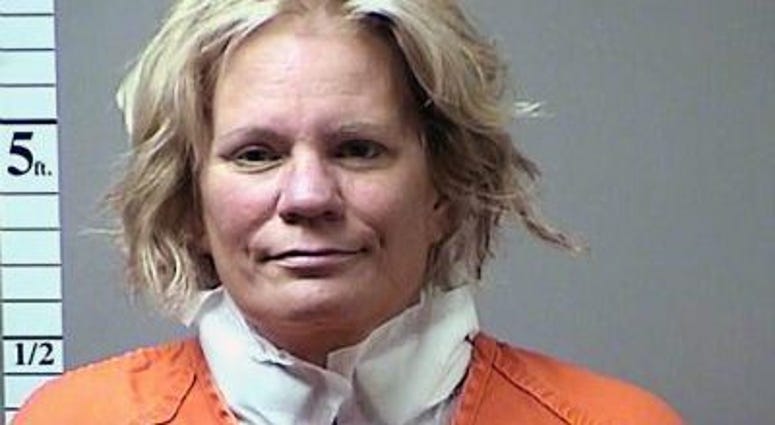 pam hupp Pamela Hupp's mugshot after alleged suicide attempt with ink pen.