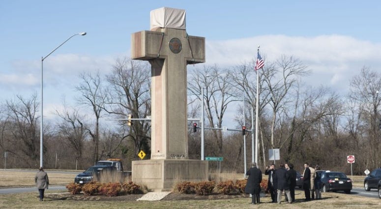 cross statue