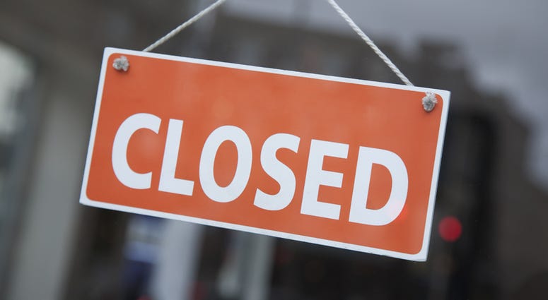Closed sign Closed sign