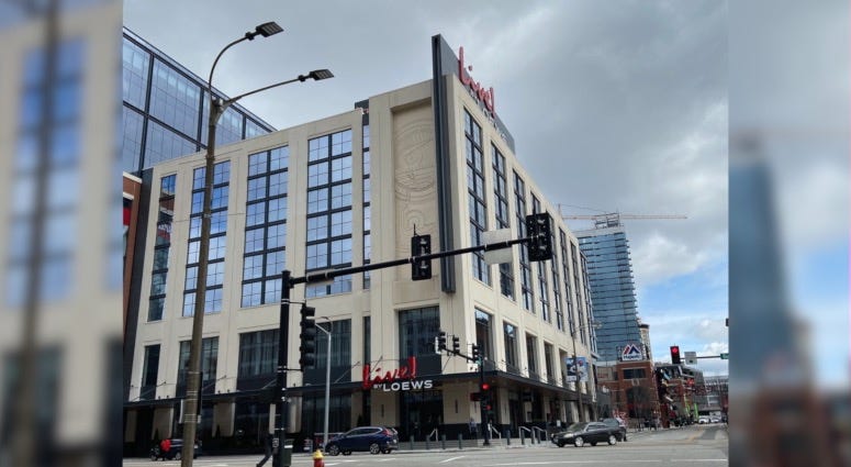Live! by Lowes hotel, ballpark village