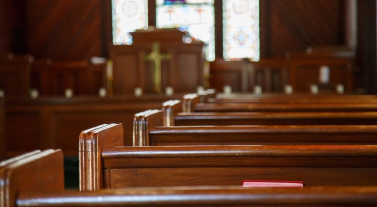 church pews