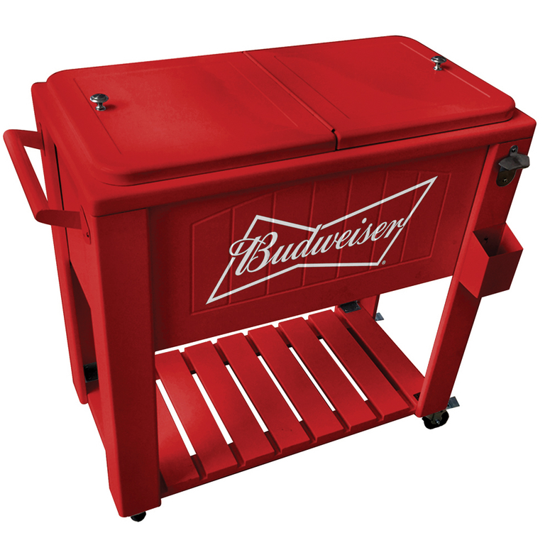 Budweiser Patio Rolling Cooler