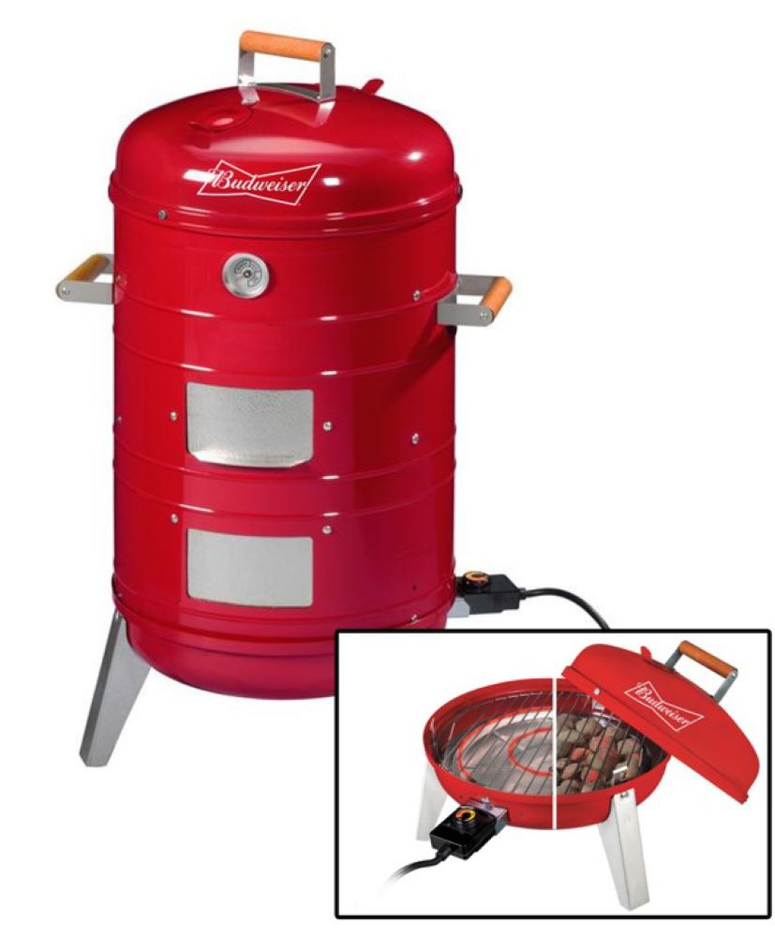 Budweiser Smoker-Grill Combo