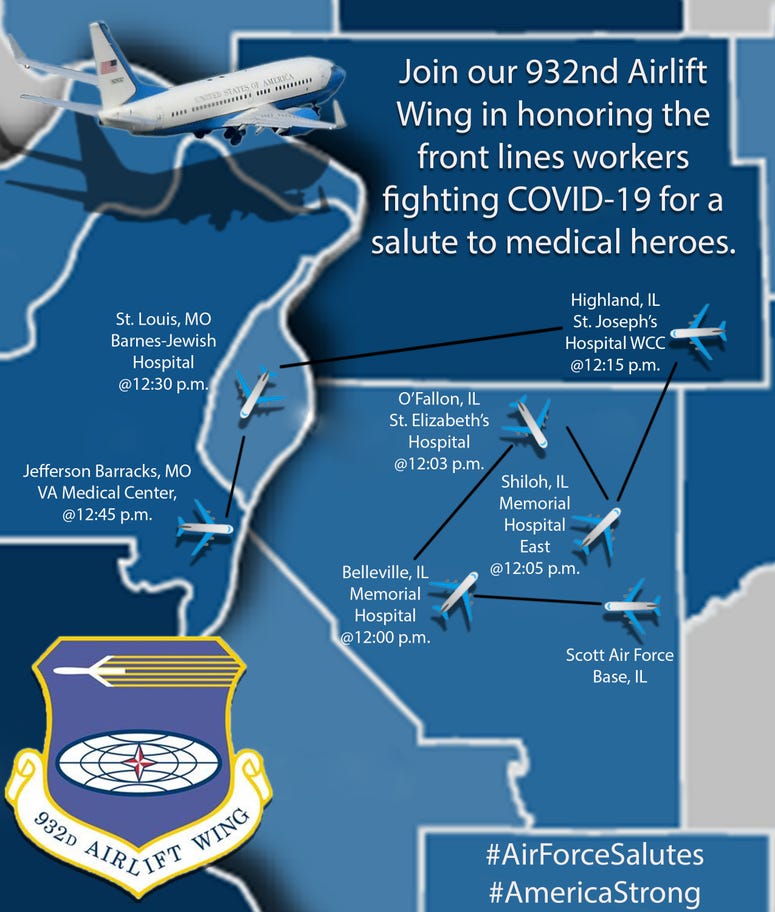 Map of C-40 flyover