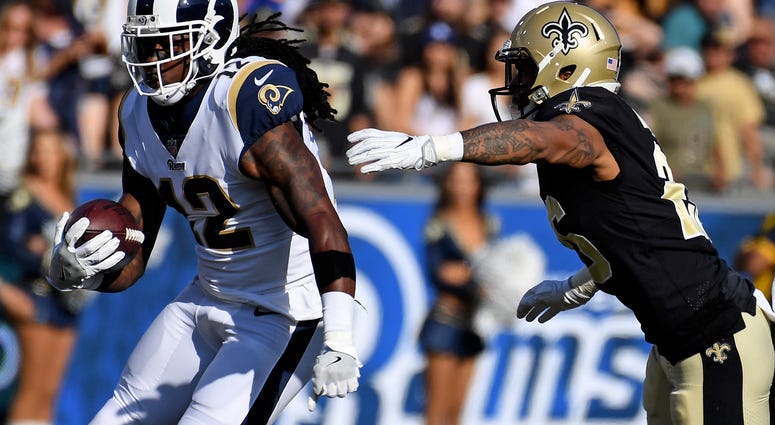 Los Angeles Rams wide receiver Sammy Watkins Los Angeles Rams wide receiver Sammy Watkins