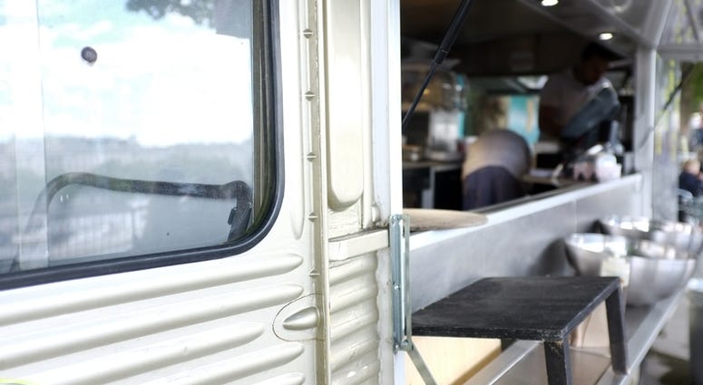 Mobile food truck opened for business