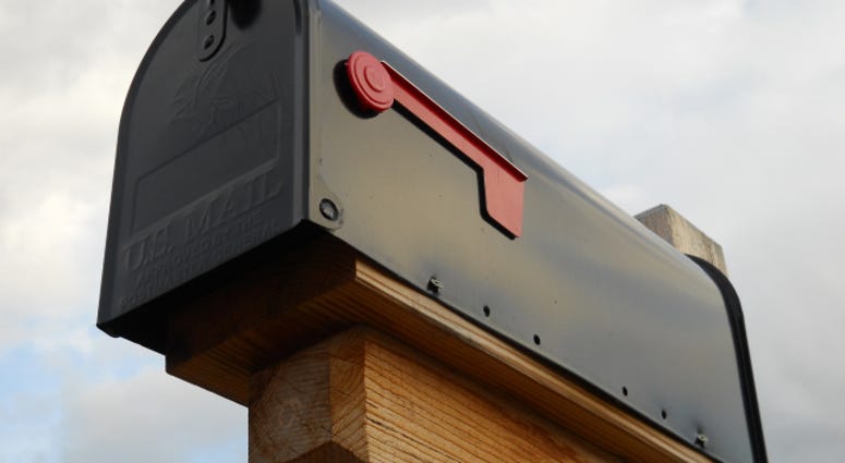 Mailbox, letter, mail