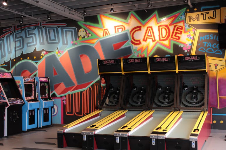Arcade at Mission Taco Joint in Kirkwood