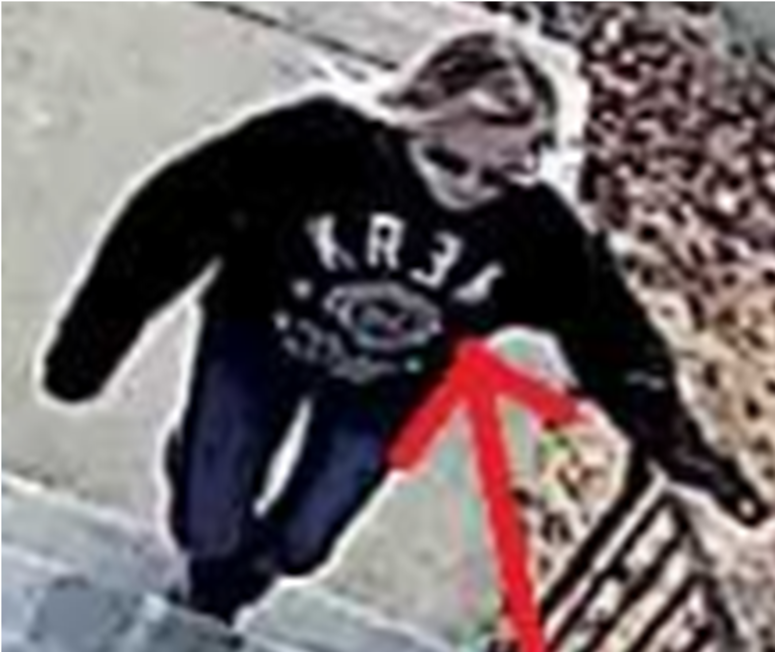 Porch thief 4100 Block of Walsh