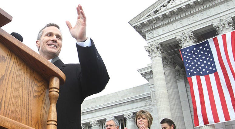 Missouri Gov. Eric Greitens inauguration