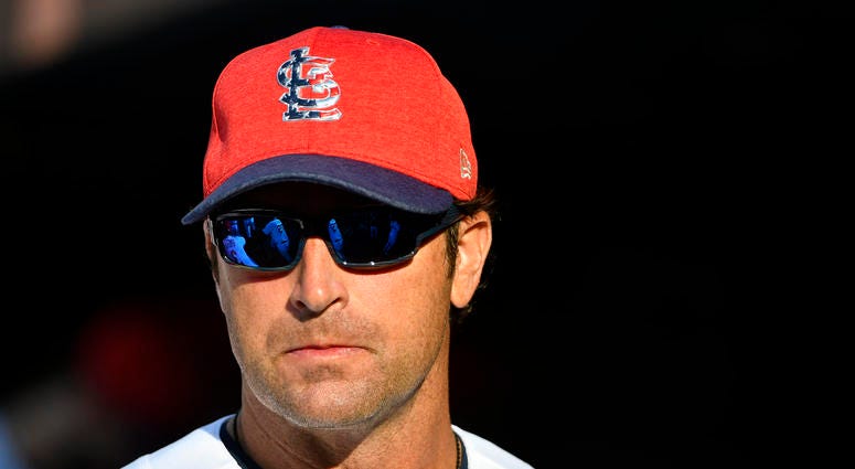St. Louis Cardinals manager Mike Matheny St. Louis Cardinals manager Mike Matheny