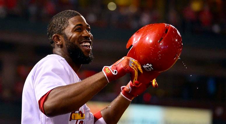 St. Louis Cardinals oufielder Dexter Fowler St. Louis Cardinals oufielder Dexter Fowler