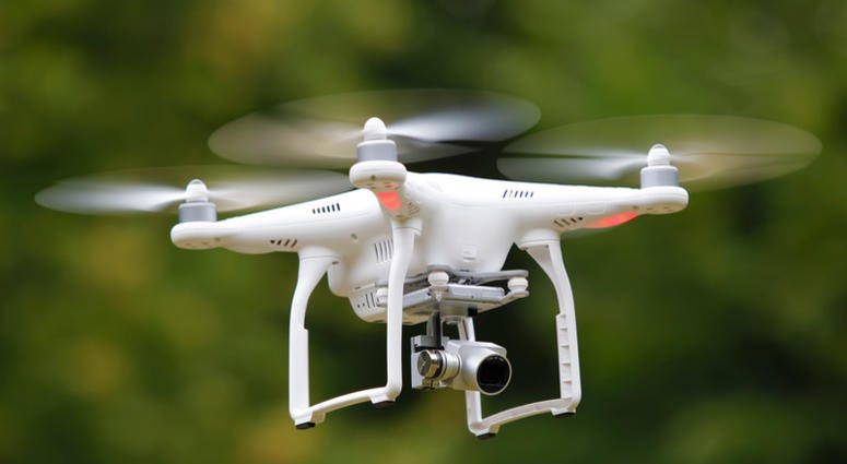 drone Drone flying in the air
