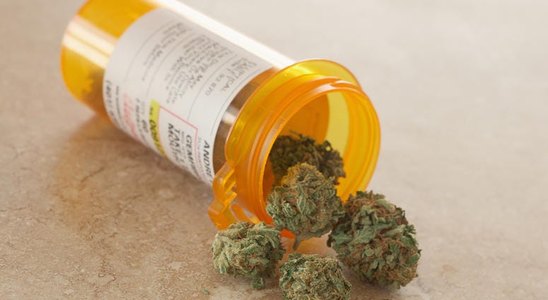 medical marijuana Medical Marijuana in prescription bottle