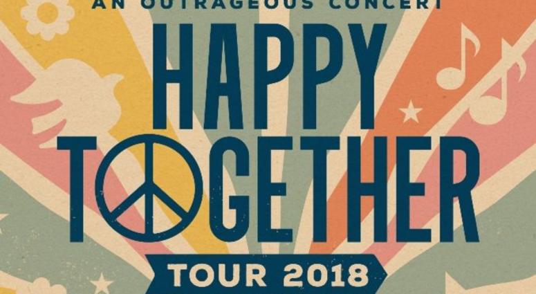Happy Together 2018 Tour poster Happy Together 2018 Tour poster