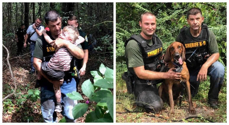 Missing Florida child with autism found by K-9