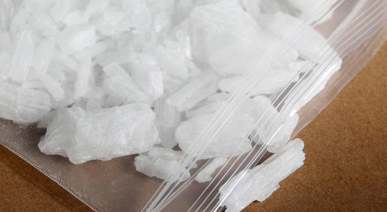 Pure methamphetamine in rock from, known as ice, was photographed at the DEA's North Central Laboratory in Chicago. Pure methamphetamine in rock from, known as ice, was photographed at the DEA's North Central Laboratory in Chicago.