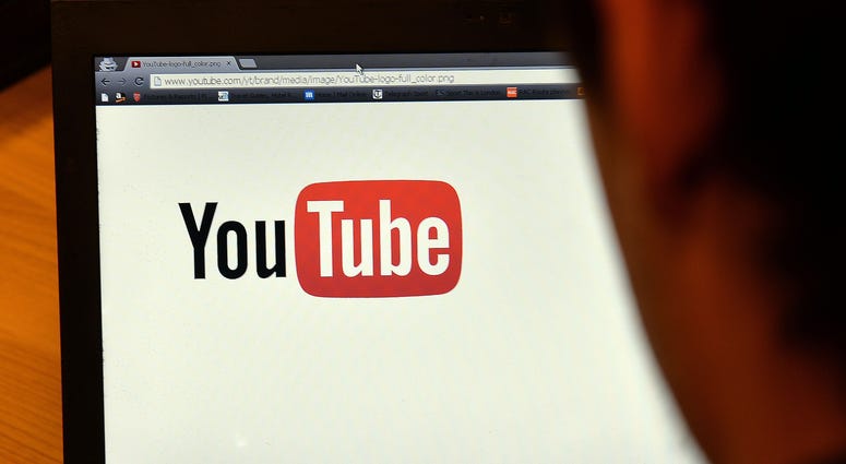 File photo dated 09/05/15 of a YouTube logo.