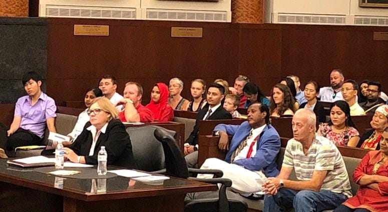 New American Citizens at Naturalization Ceremony in St. Louis New American Citizens at Naturalization Ceremony in St. Louis