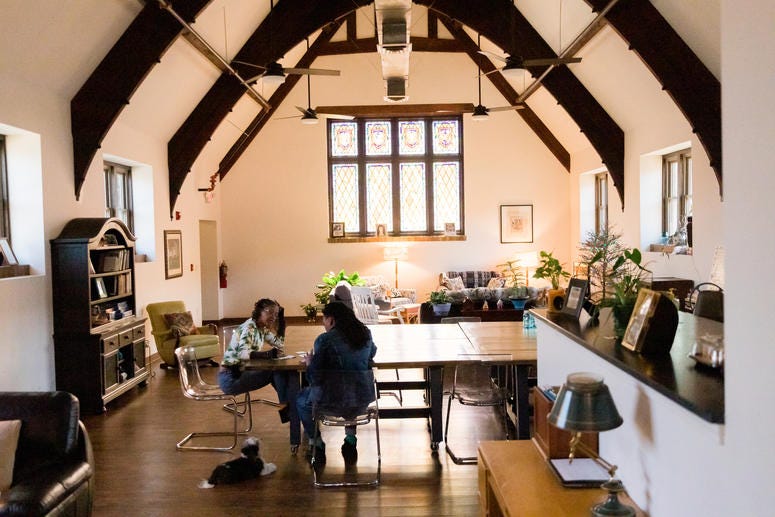 Inside the All Among Us Women's Care Center in Ferguson Women's Care Shelter Ferguson All Among Us
