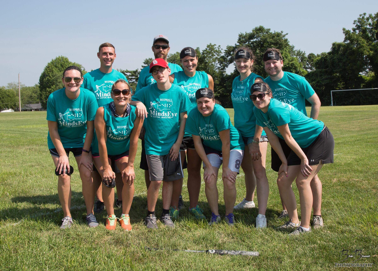 Team from the 2018 Beepball tournament in St. Louis. Team from the 2018 Beepball tournament in St. Louis.