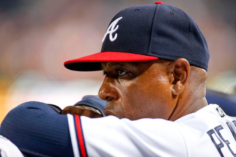 Atlanta Braves bench coach Terry Pendleton Atlanta Braves bench coach Terry Pendleton