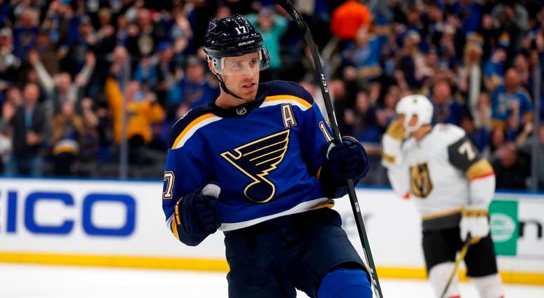 Blues beat Golden Knights 4-2