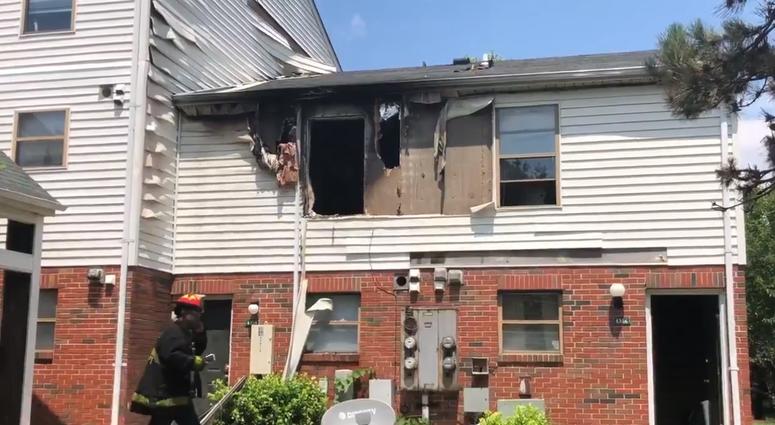 Results of an explosion in the 4300 block of Cottage -- 7/28/19
