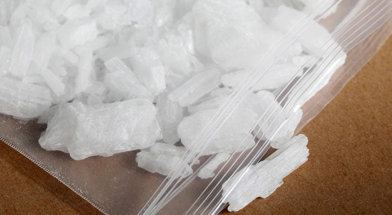 Pure methamphetamine in rock from, known as ice, was photographed at the DEA's North Central Laboratory in Chicago. Pure methamphetamine in rock from, known as ice, was photographed at the DEA's North Central Laboratory in Chicago.
