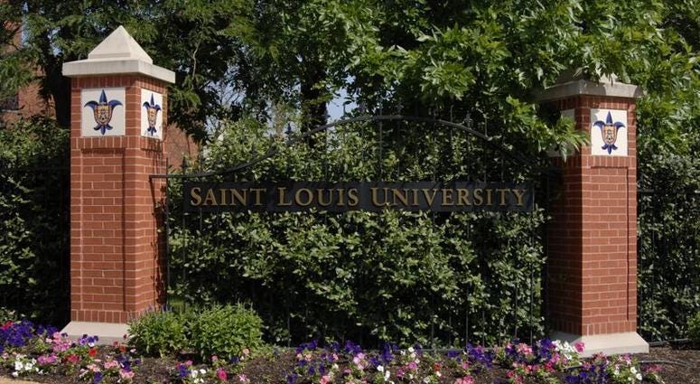 Photo from the campus of Saint Louis University. Photo from the campus of Saint Louis University.