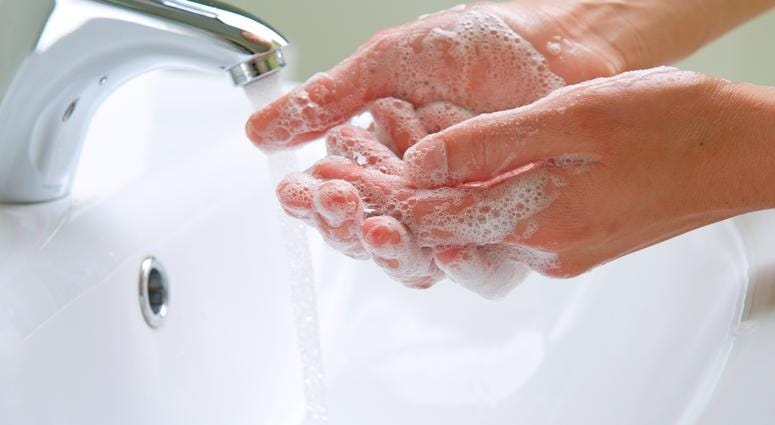 Washing hands Washing hands
