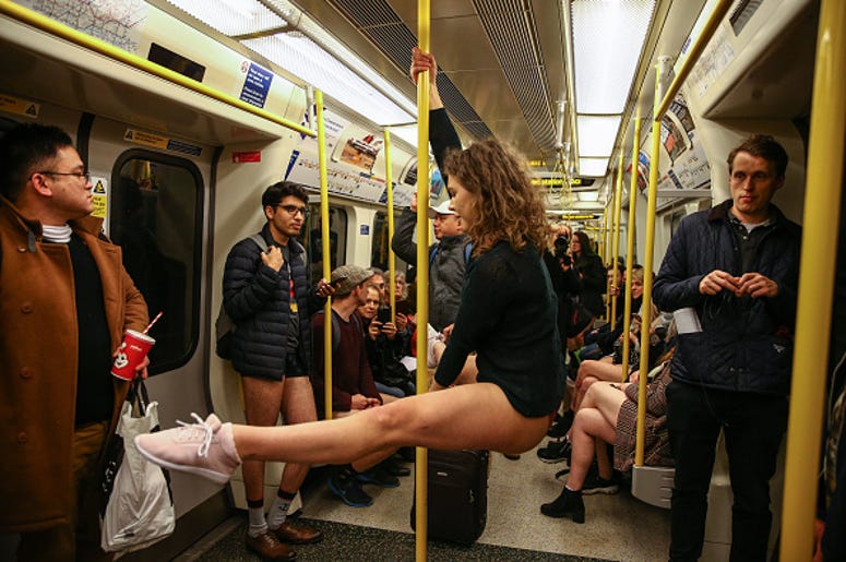 no pants