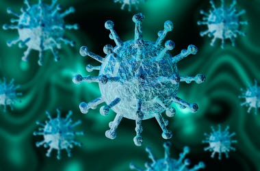 Se Confirma Caso de Coronavirus en Texas microscopic magnification of coronavirus that causes flu and chronic pneumonia leading to death. 3D rendering