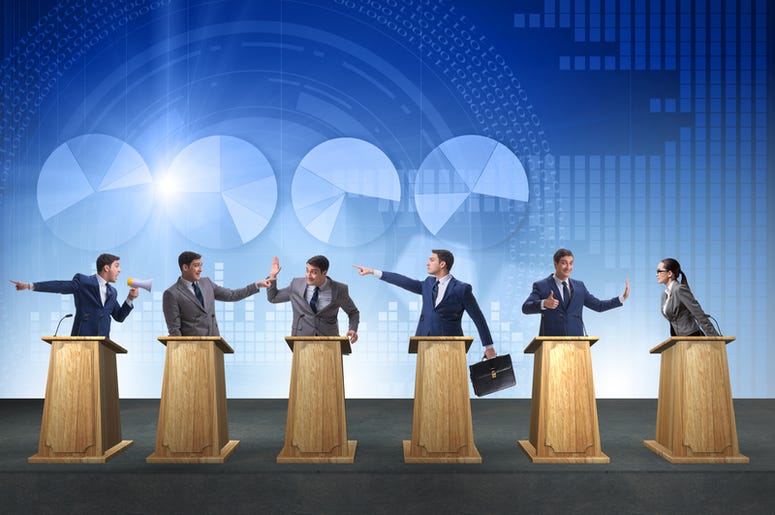Los Tres Momentos Más Chistosos Del Segundo Debate Presidencial En México Politicians participating in political debate
