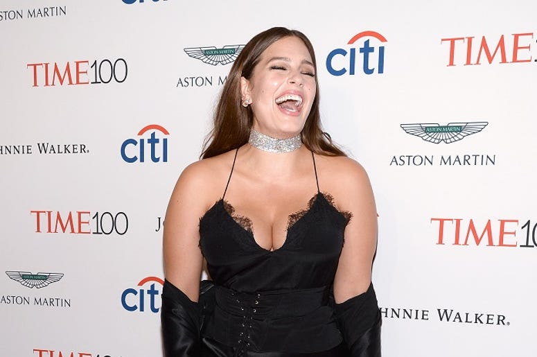 Ashley Graham Se Hace Pipi Durante Entrevista En Televisión Nacional Model Ashley Graham attends the Time 100 "Most Influential People In The World" Gala at the Frederick P. Rose Hall, Home of Jazz at Lincoln Center in New York, NY, on April 25, 2017.
