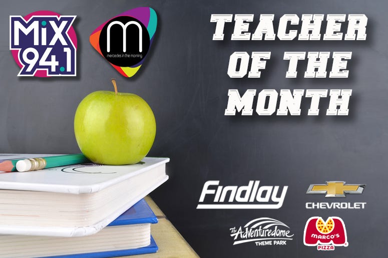 Teacher of the Month Teacher of the Month
