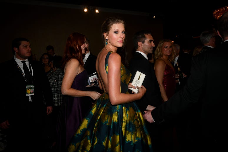 Pop star Taylor Swift was nominated for an original song for \"Cats.'' Taylor Swift at Golden Globe