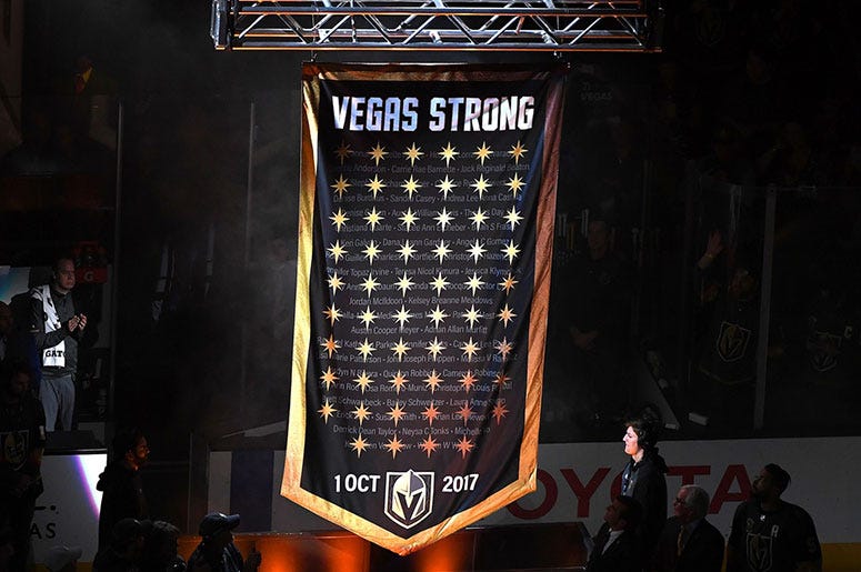 Golden Knights Memorial Banner Golden Knights Memorial Banner