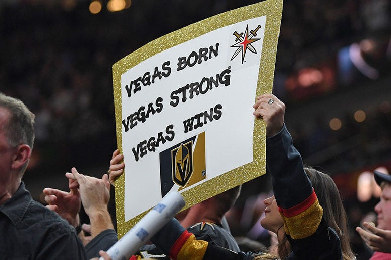 Golden Knights Sign Golden Knights Sign