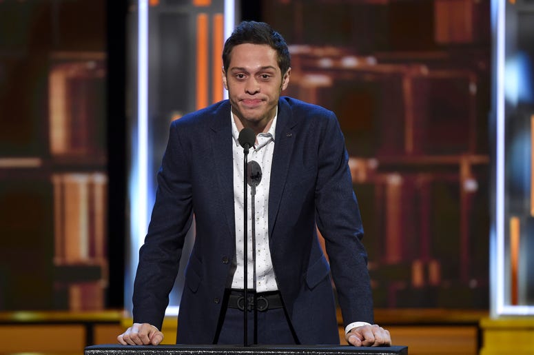 LOS ANGELES - AUGUST 27: Pete Davidson onstage during the 'Comedy Central Roast of Rob Lowe' at Sony Studios on August 27, 2016 in Los Angeles, California. (Photo by Frank Micelotta/PictureGroup)