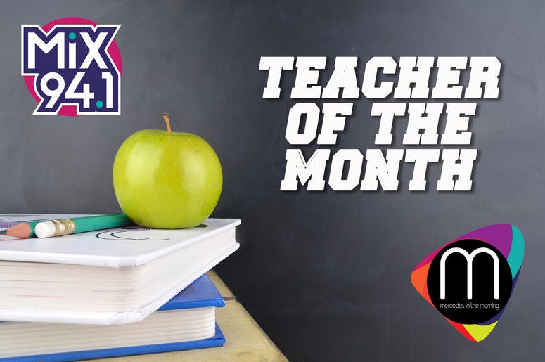 Teacher of the Month Teacher of the Month