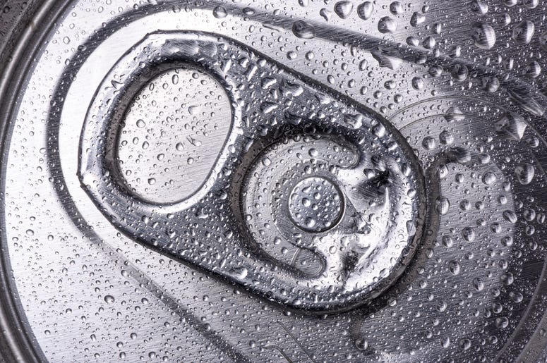 can top with water droplets
